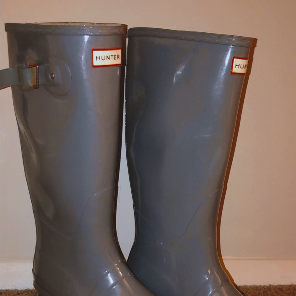 High top hunter rain boots